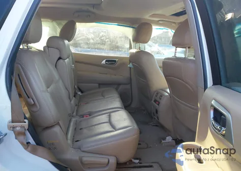 2015 Nissan Pathfinder Platinum z USA, uszkodzony, nr VIN 5N1AR2MM1FC699063